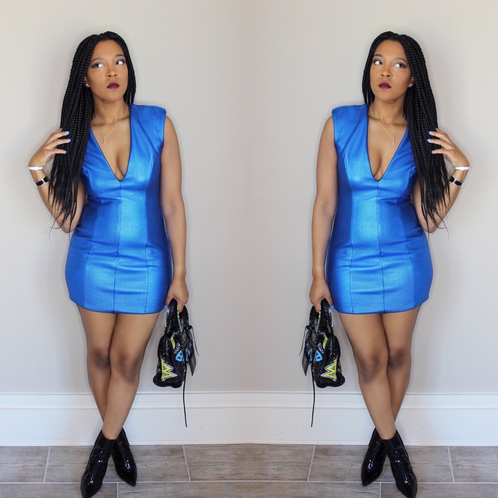 Cobalt Blue Dress